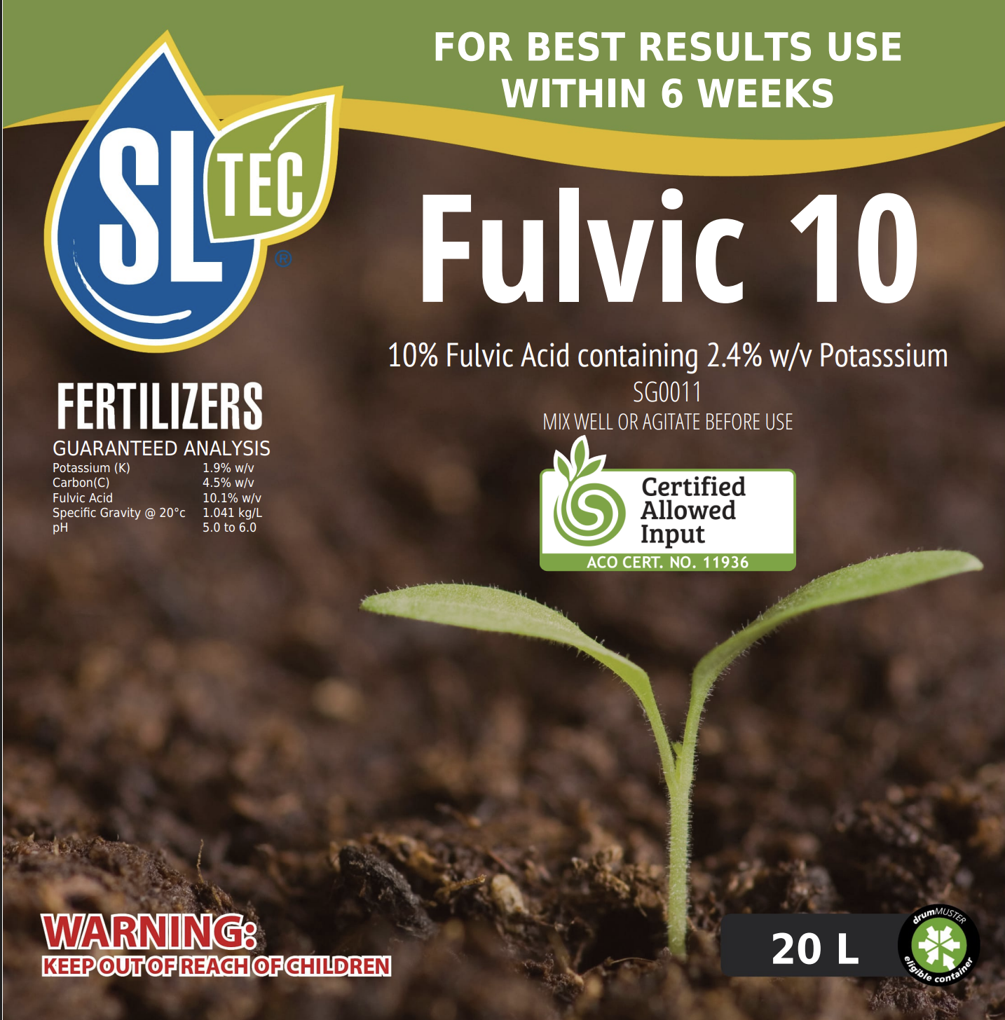Fulvic 10 product
