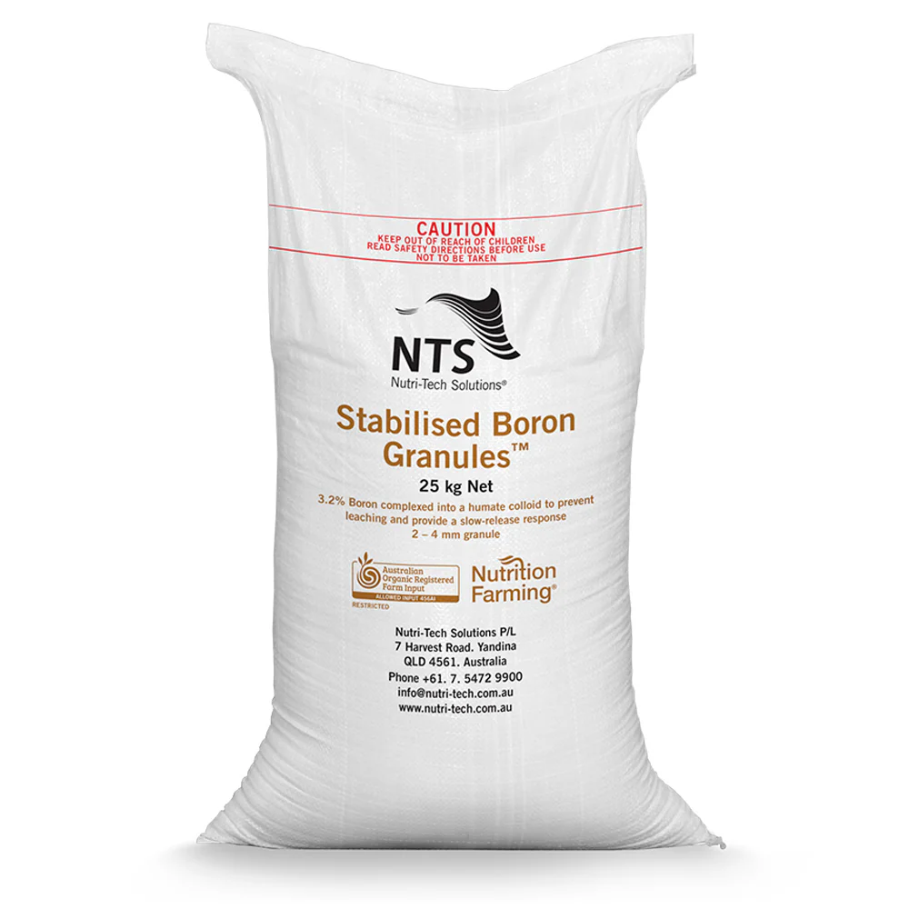 NTS Stabilised Boron Granules™ product